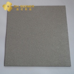 Titanium porous product