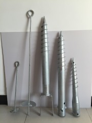 screw pole anchor