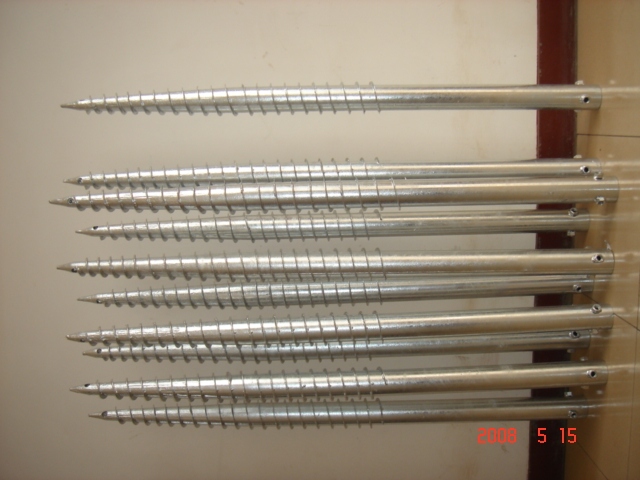 screw pole anchor