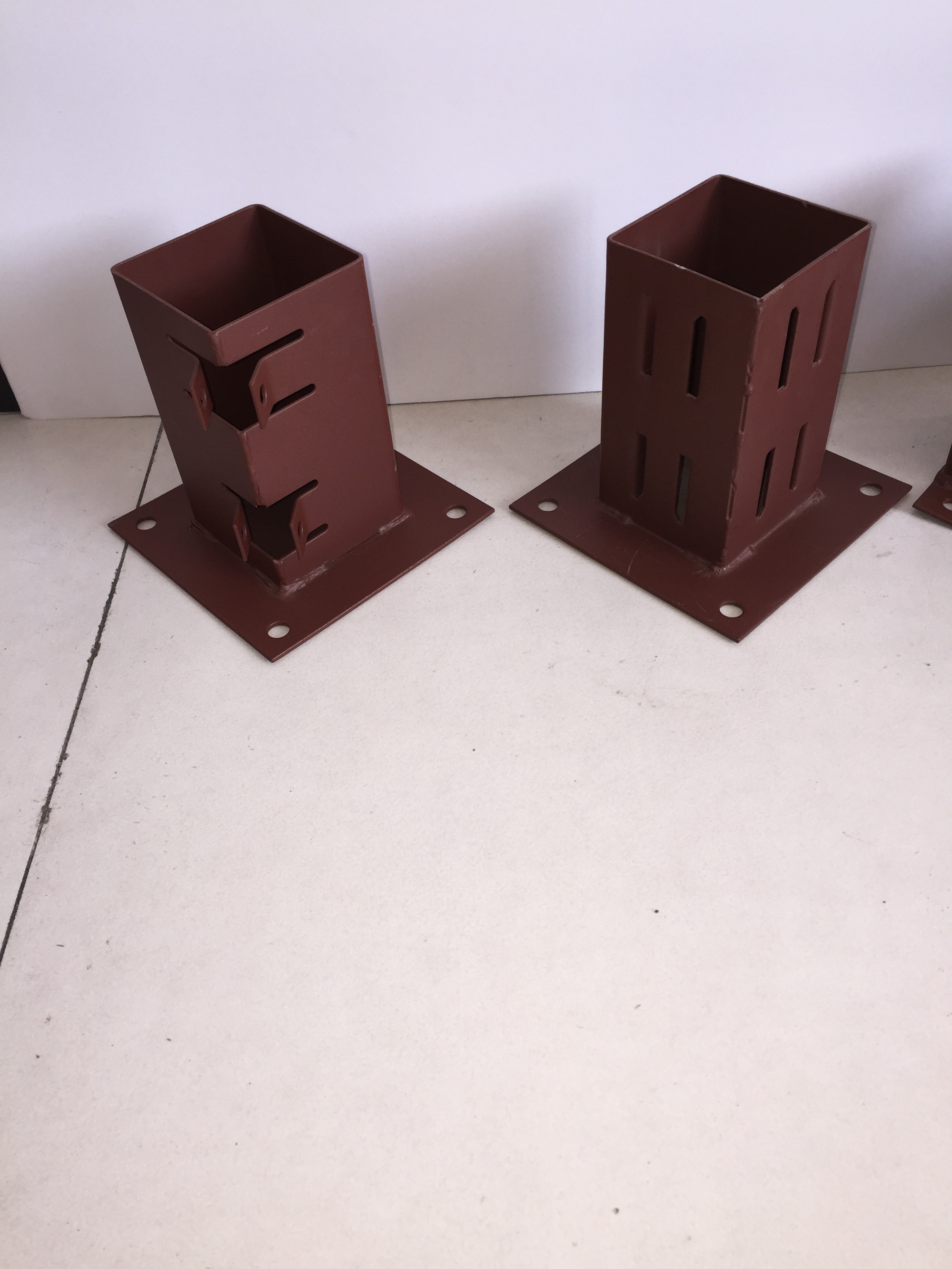 Steel clamp support