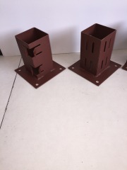Steel clamp support