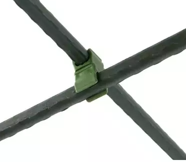 Plastic hook for garden pole
