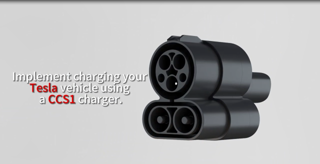 MCEVKELN CCS Adapter for Tesla,Charge Tesla at All CCS1 Charging Stations, 400Amps, Portable DC Fast Charging Adapter for Tesla Owners Only(Compatible with Tesla Model 3/Y/S/X)