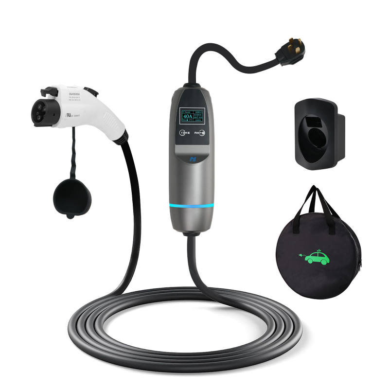 Portable EV Charger EV Charging Cable 6-40A Level 2 NEMA 14-50 Plug 25FT/7.62m