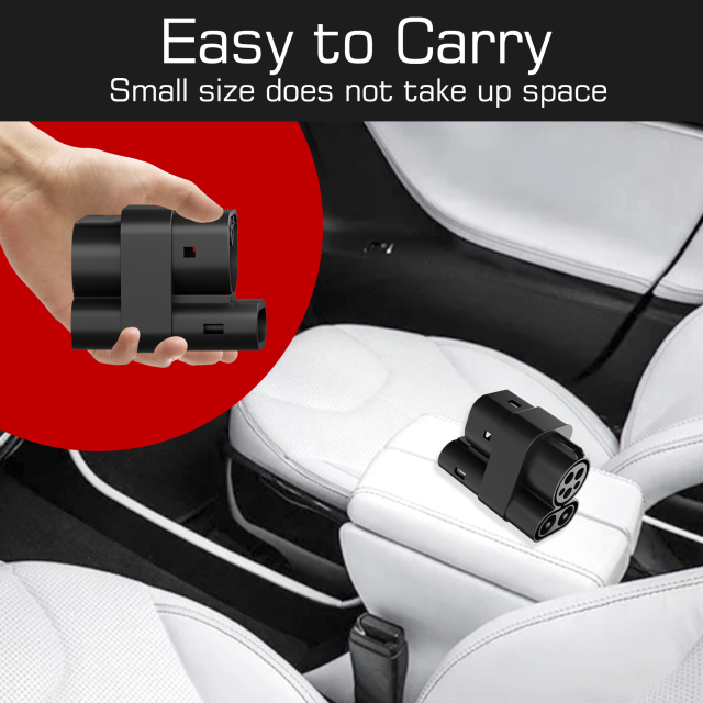 MCEVKELN CCS1 to CCS2 EV Charger Adapter for DC Fast Charging, 1000V 200A, CCS1 to CCS2 Charging Connector for Electric Vehicles