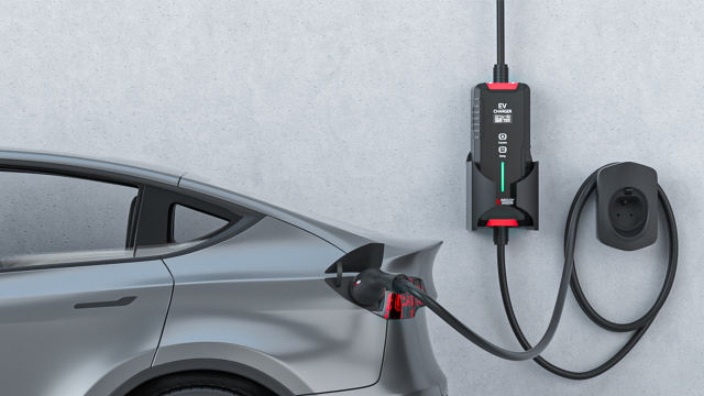MCEVKELN EV Charger Holder| Wall Mount EV Charging Holder, Charging Cable Organizer