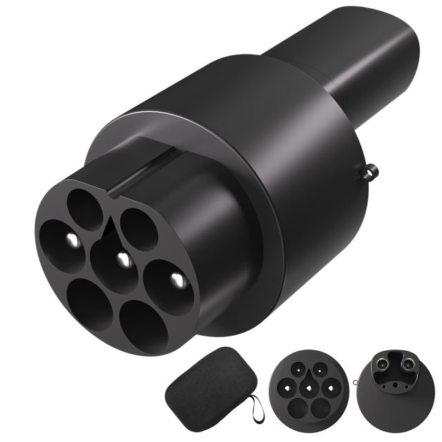 Type 2 to NACS EV Charging Adapter | Compatible with US Tesla