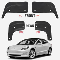 Tesla Model 3 Highland Mud Flaps - Set of 4 (2024)