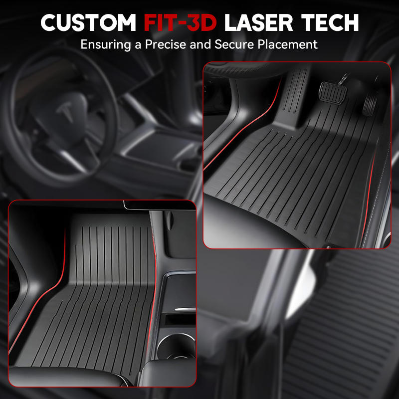 Tesla Model Y Floor Mats 2020-2024 | Custom Fit All-Weather TPE Cargo Liner【Australia Only】