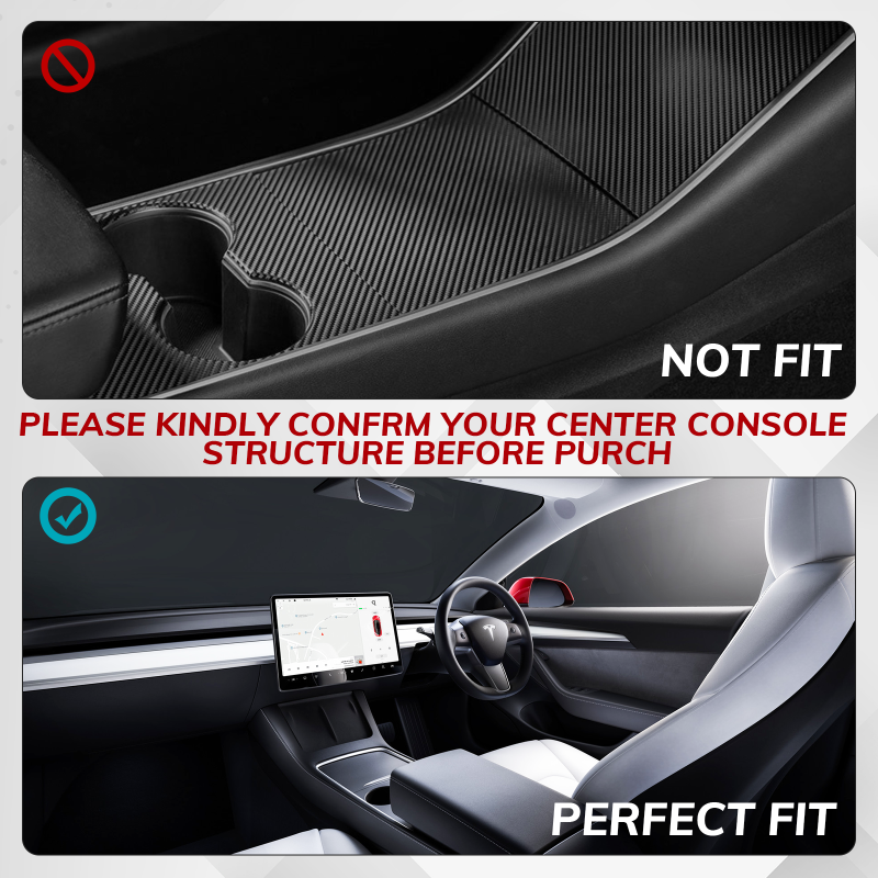 Tesla Model 3/Y Console Organizer Tray (2020-2023)