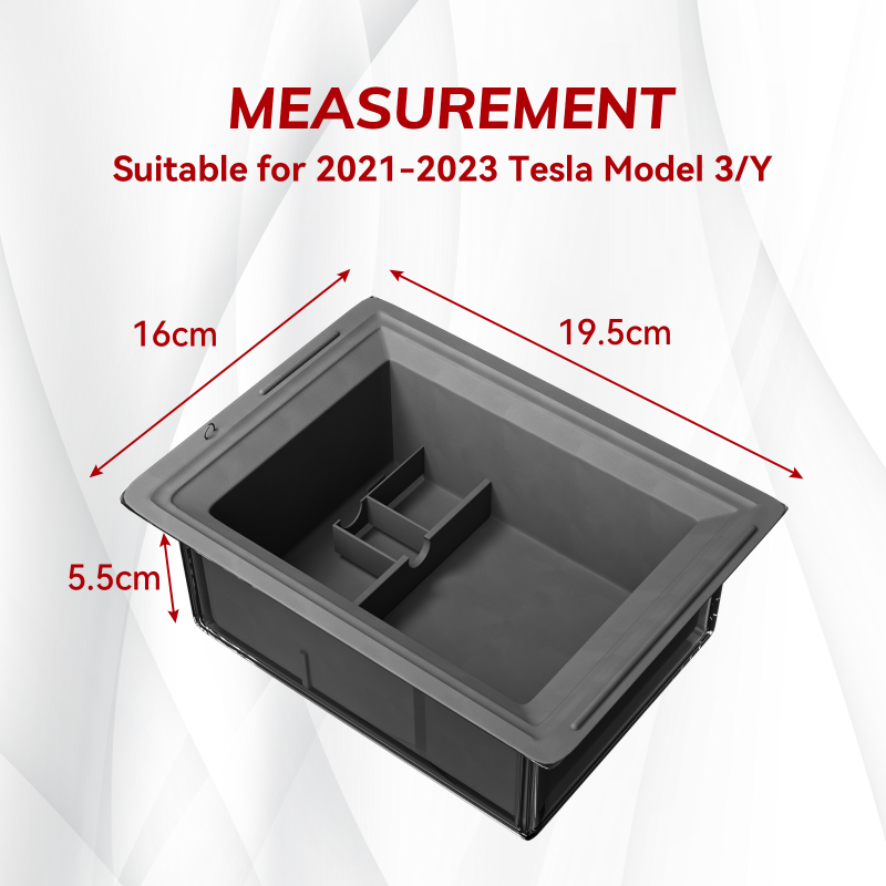 Tesla Model 3/Y Console Organizer Tray (2020-2023)