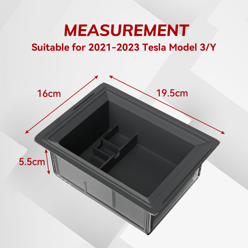 Tesla Model 3/Y Console Organizer Tray (2020-2023)