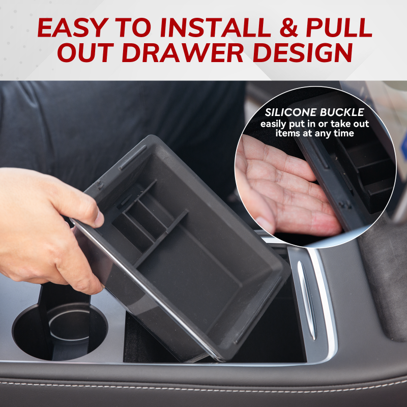 Tesla Model 3/Y Console Organizer Tray (2020-2023)