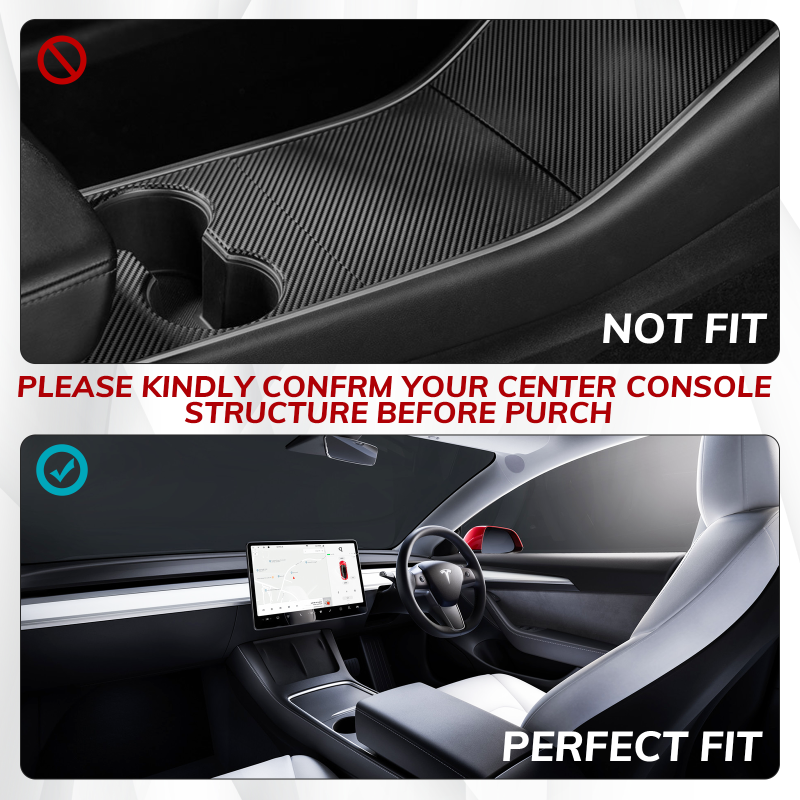 Tesla Model 3/Y Console Organizer Tray (2020-2023)