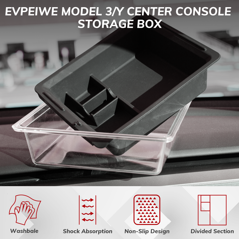 Tesla Model 3/Y Console Organizer Tray (2020-2023)