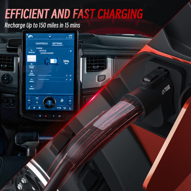 500A/1000V  NACS to CCS1 EV Adapter for Tesla Superchargers