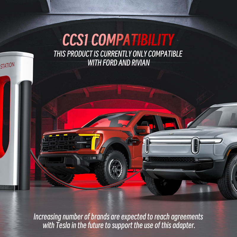 500A/1000V  NACS to CCS1 EV Adapter for Tesla Superchargers