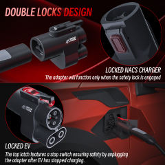 500A/1000V  NACS to CCS1 EV Adapter for Tesla Superchargers