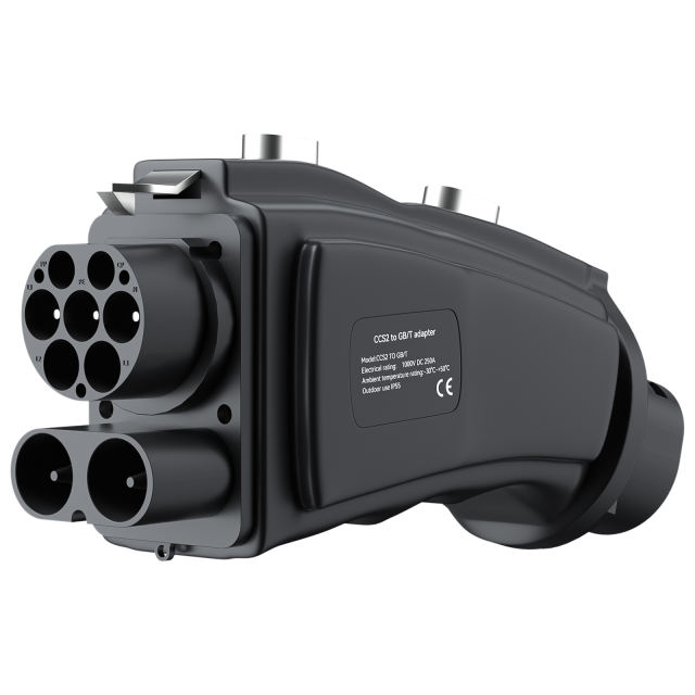 CCS2 to GB/T Adapter for EV Fast Charging, 250A 1000V Connector