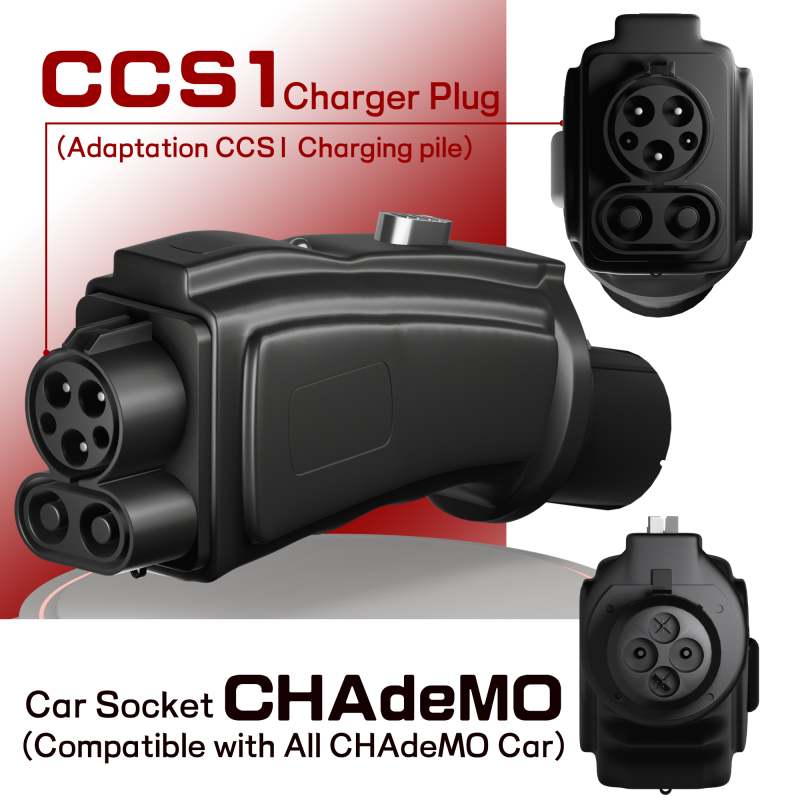 CCS1 to CHAdeMO DC Fast EV Charging Adapter 1000V 250A