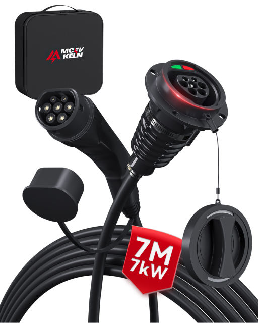 Type 2 EV Charging Extension Cable 5M/7M Optional