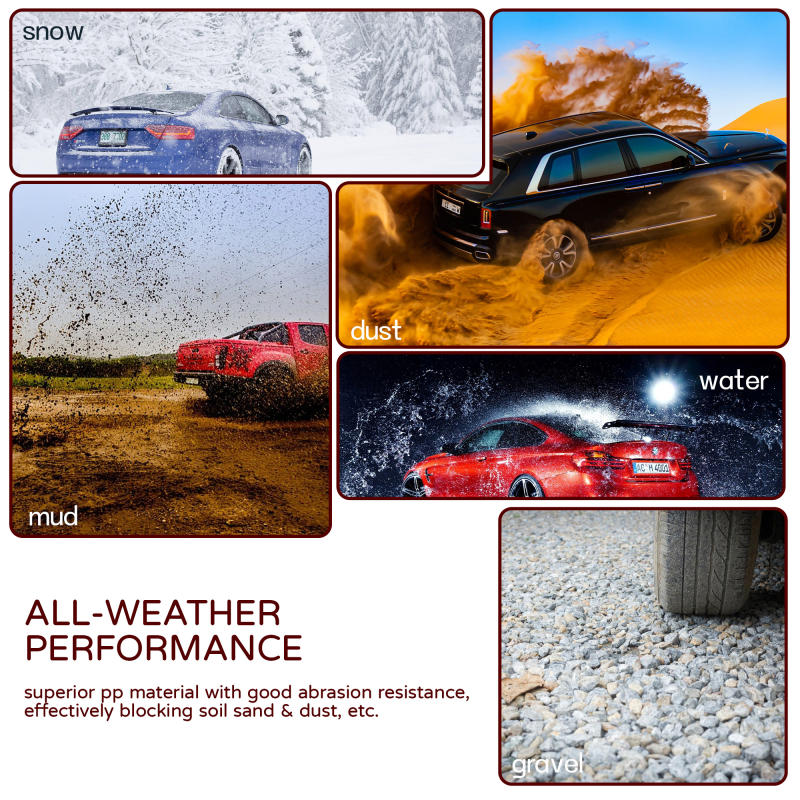 4PCS  Mud Flaps Splash Guards for MG 4 EV Mulan Hatchback 2022 2023 Mudguard Fender