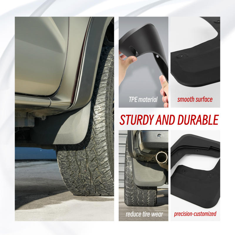 4PCS  Mud Flaps Splash Guards for for Ford Ranger T9 2023 Next Gen Mudguard Fender