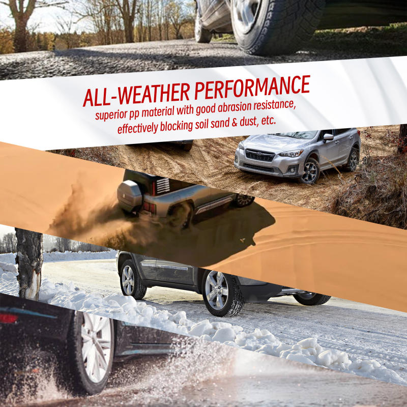 4PCS  Mud Flaps Splash Guards for for Ford Ranger T9 2023 Next Gen Mudguard Fender