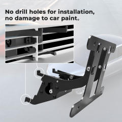 2024 Anti-Theft  Airflow Front License Plate Holder  Tesla Model 3  2024