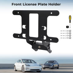 2024 Anti-Theft  Airflow Front License Plate Holder  Tesla Model 3  2024