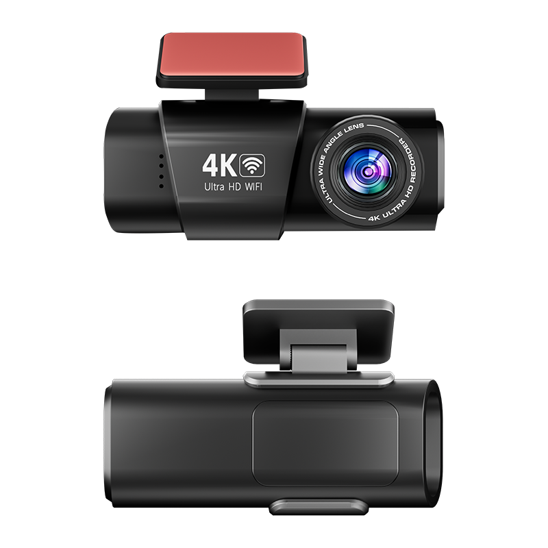 Dash Cam Front Rear, 4K/2.5K Full HD Dash Camera for Cars with 128G Card, Built-in Wi-Fi GPS