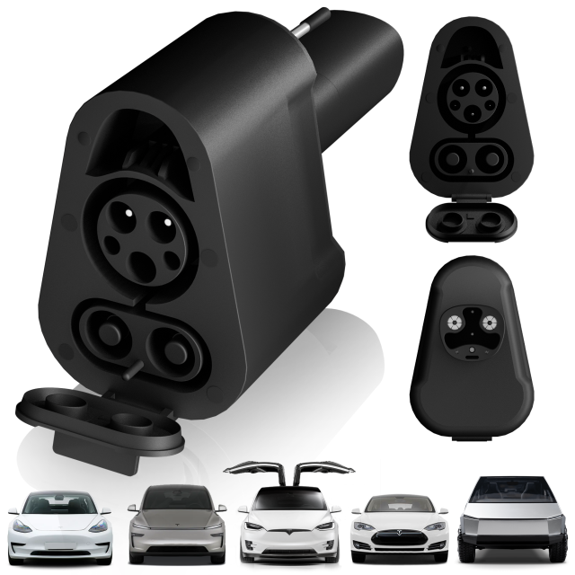 MCEVKELN CCS1 to NACS Adapter for Cybertruck (500A/1000V) Tesla Model 3/Y/X