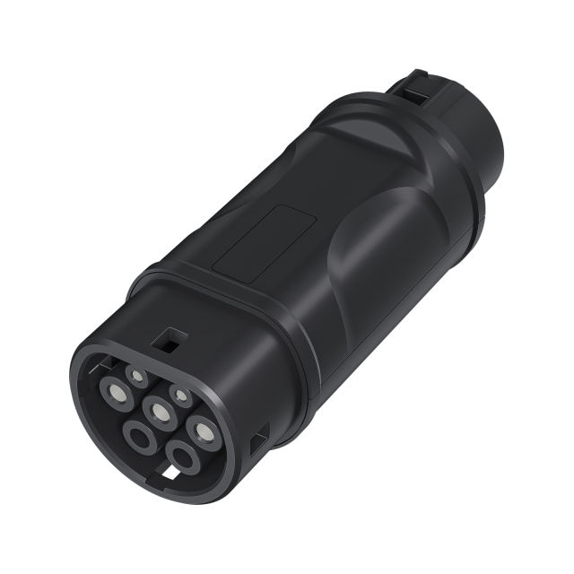 Type 1 to Type 2 EV Charging Adapter, 32A, 250V, 7kW
