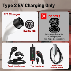 EVPEIWE Type 2 EV Extension Cable 32A, 7kW/22kW, 5M/8M/10M