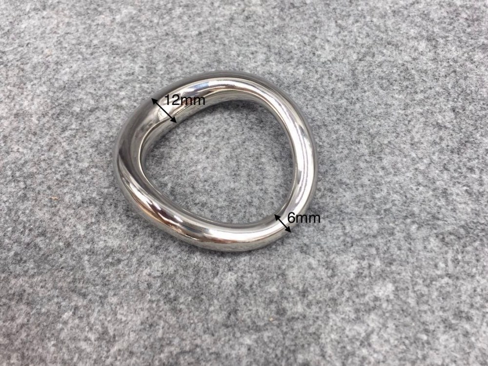 Curved Oval Cock Ring,Ergonomic Ring