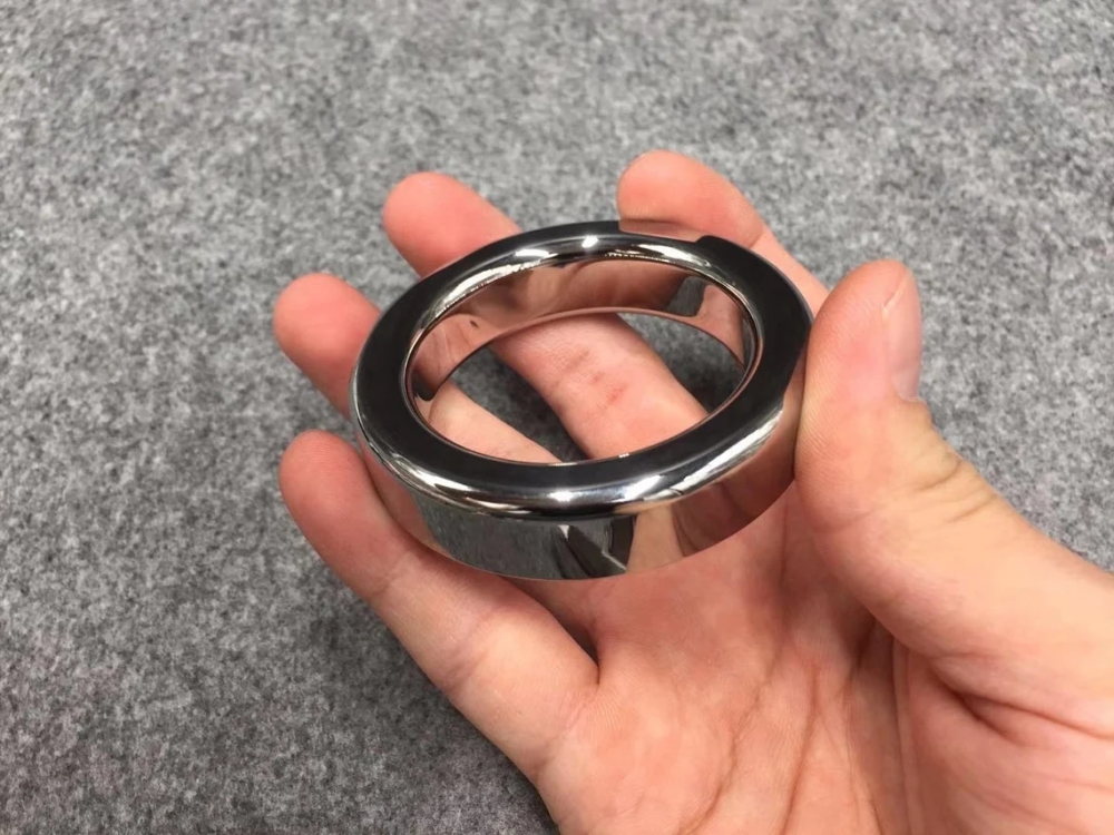 9mm Thickness Mirror Polished Stainless Steel Penis Ping Metal Cock Ring
