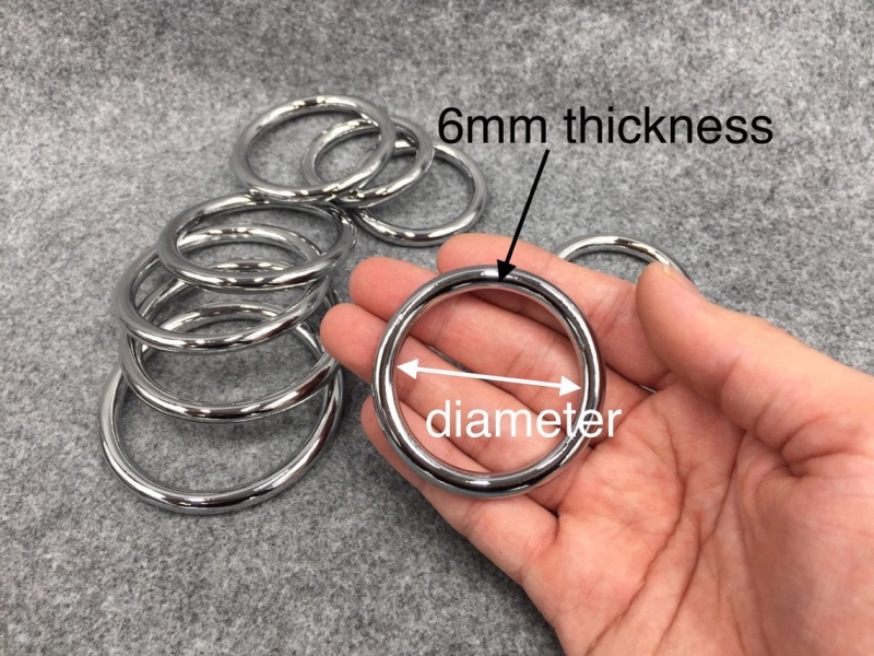 Various Size Cock Ring,Sizing Ring For Custom Chastity Cage’s Base Ring Size Measurement