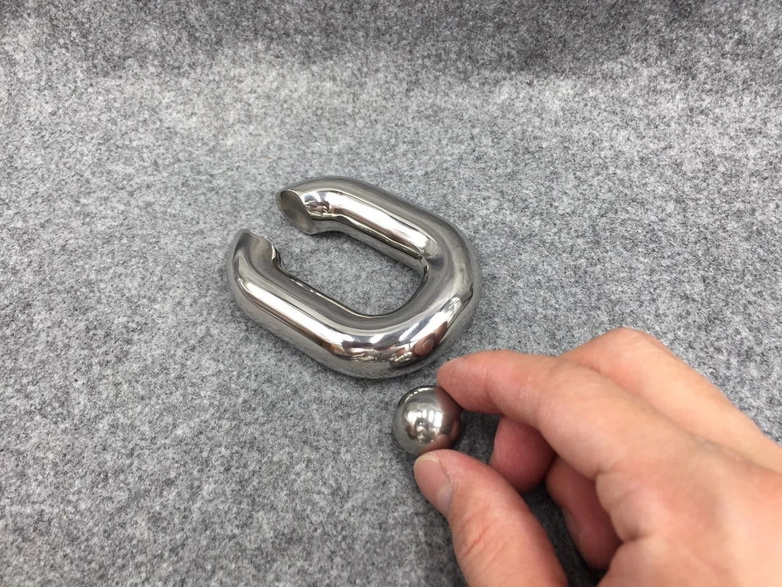 Snap Fit Square Shape Scrotum Stretcher