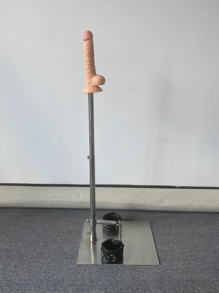 One Bar Prison with Vac U Lock Plug Dildo