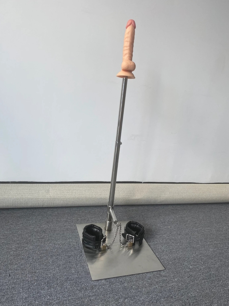 One Bar Prison with Vac U Lock Plug Dildo