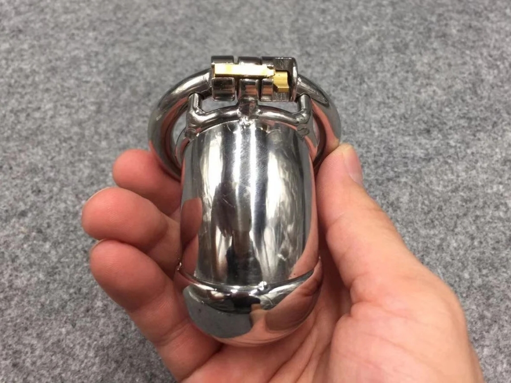 3 Lengths Optional Fully Enclosed Style Male Chastity Cage Stainless Steel Cock Cage