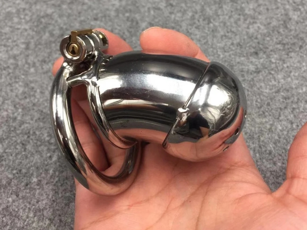 3 Lengths Optional Fully Enclosed Style Male Chastity Cage Stainless Steel Cock Cage