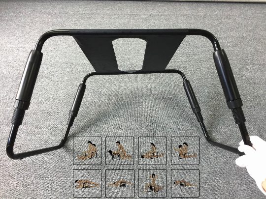 Height Adjustable Sex Air Bounce Chair,Elastic Multifunction Sex Chair
