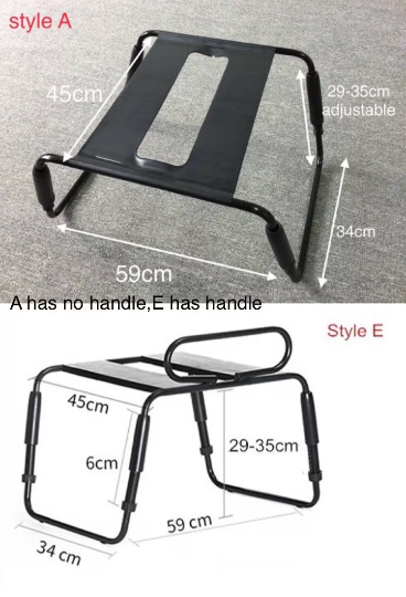 Height Adjustable Sex Air Bounce Chair,Elastic Multifunction Sex Chair