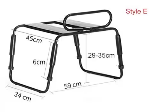 Height Adjustable Sex Air Bounce Chair,Elastic Multifunction Sex Chair