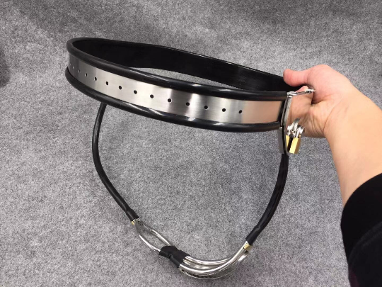 Full Sizes Adjustable Staight Waist Belt Design Female Chastity Belt