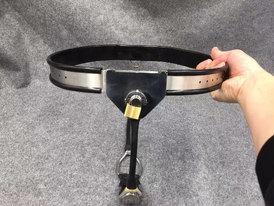 Full Sizes Adjustable Staight Waist Belt Design Female Chastity Belt
