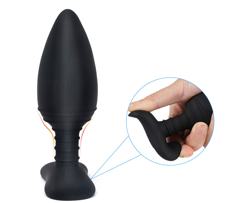 Anal Plug Vibrating Toys Wireless Remote Control Stun Baton