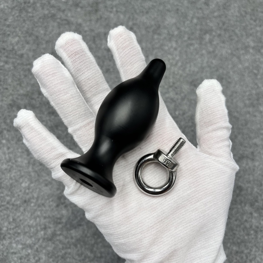 Aluminum Anal Plug with Pulling Ring