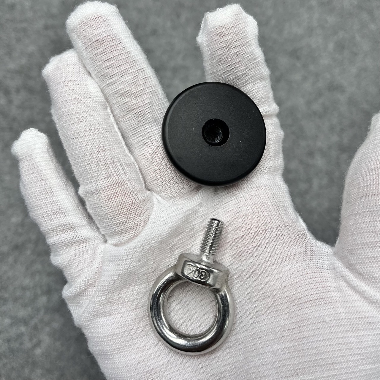 Aluminum Anal Plug with Pulling Ring